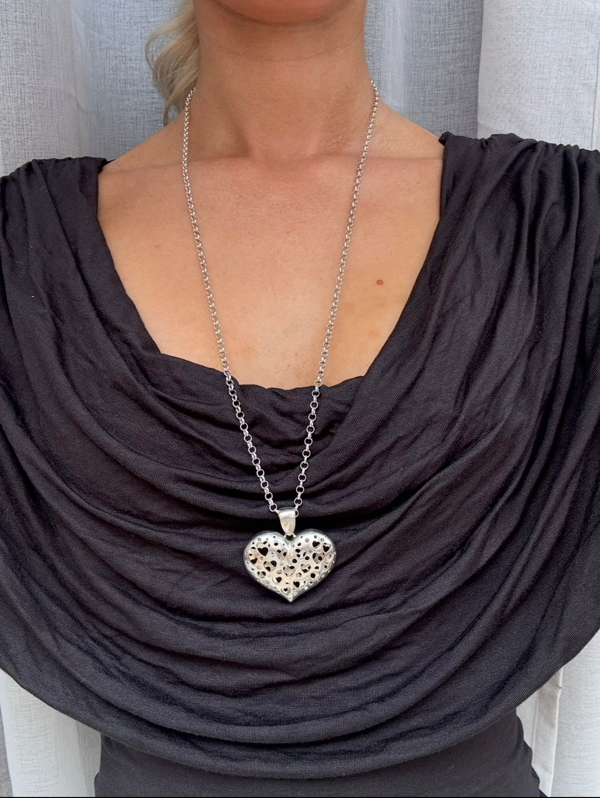 Halsband med Hjärta