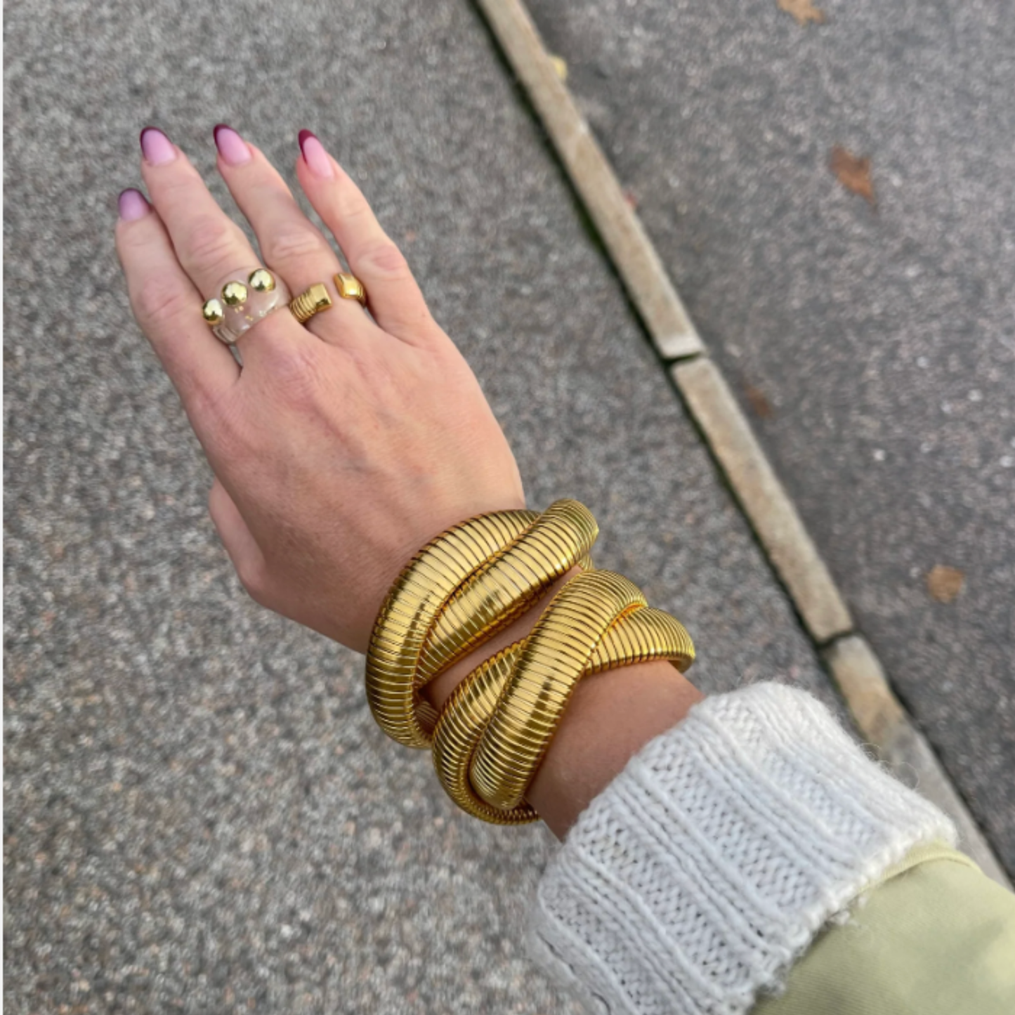 DOUBLE BANGLE BY KROHNSTAD